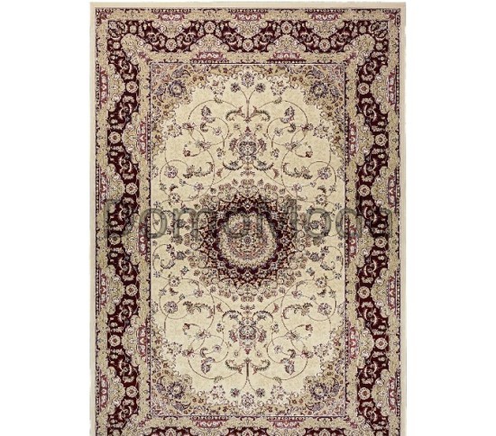 Высокоплотный ковер Royal Esfahan-1.5 2194B Cream-Red Купить в интернет магазине ДомоМода Высокоплотный ковер Royal Esfahan-1.5 2194B Cream-Red - высокое качество по лучшей цене в Украине